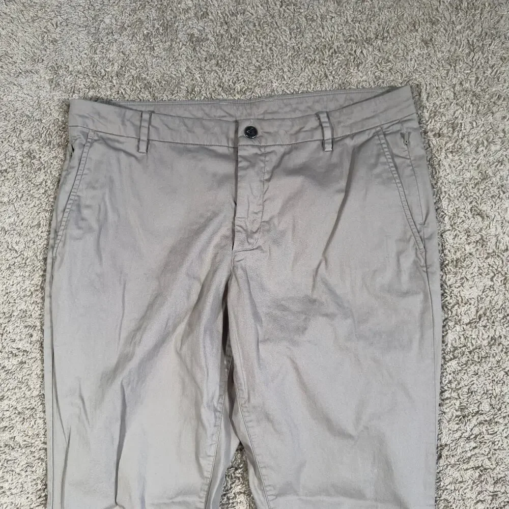 Birddogs Pants Mens 36x34 Beige Unlined Stretch Performance Chino